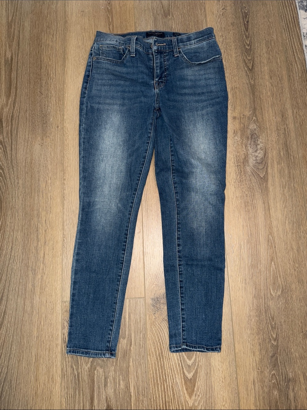 Lucky Brand Women's Dark Blue Skinny Jeans